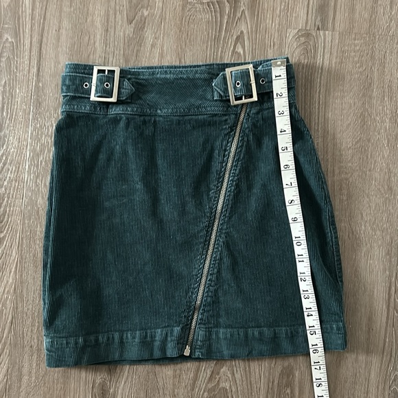 Teal Skirt with Buckles - Picture 5 of 5